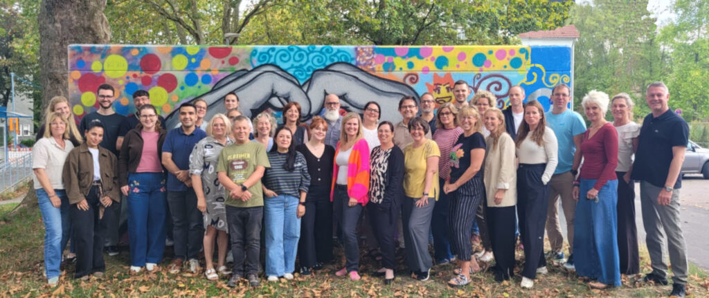 Gruppenfoto des Kollegiums der Hauptschule Kley, 2026